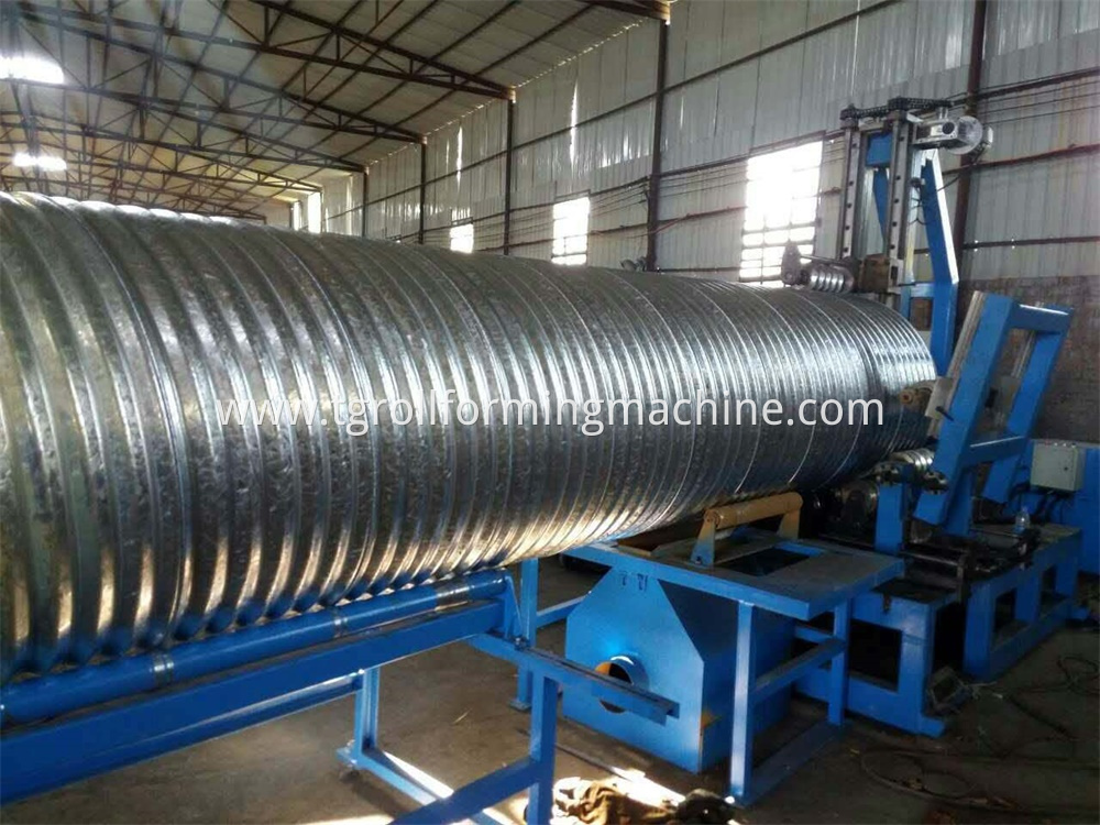 Spairal Metal Pipe Machine